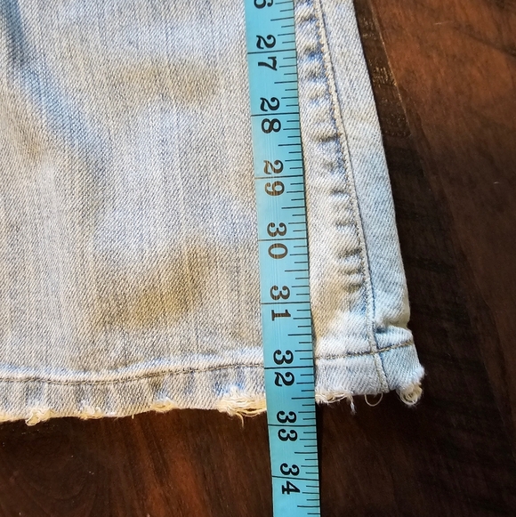Drew Barrymore The Limited Low-Rise Flare Jeans, Light Blue, Size 0, NWOT! - Picture 10 of 10